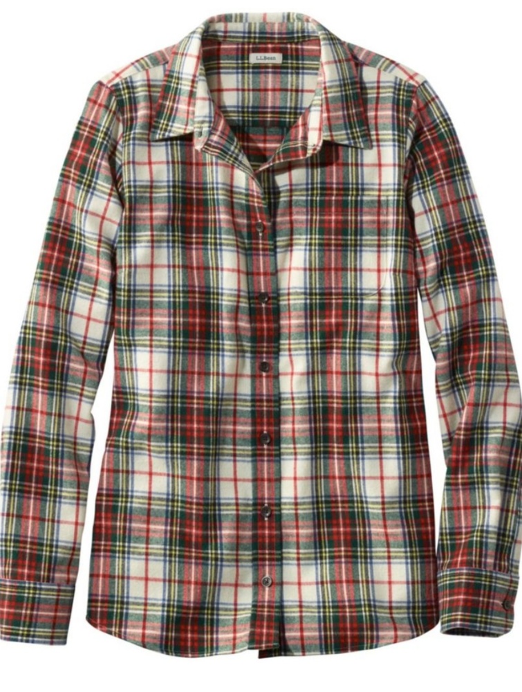 LL Bean Scotch Flannel Plaid, Stewart Victoria